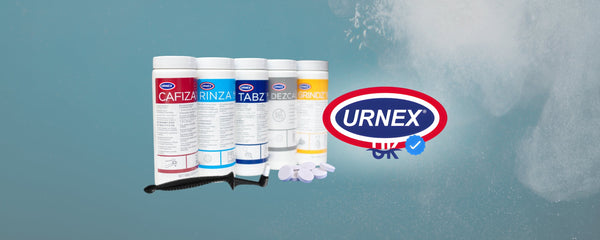 Urnex UK - guide to coffee machine cleaners and coffee machine cleaning tablets