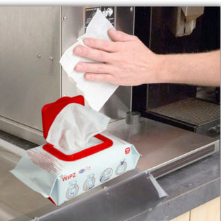 Wipz and Café Sprayz – coffee machine cleaning products for worktops, drip trays and equipment surfaces
