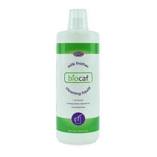 Biocaf milk system cleaning liquid biodegradable and made from all natural ingredients - 1L bottle for coffee machines