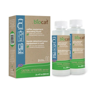 Biocaf® Coffee Equipment Descaling Liquid – 2 x 120ml (URN2401)