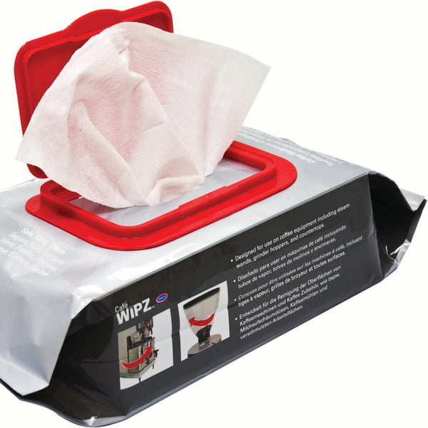 Café Wipz - coffee machine cleaning wipes