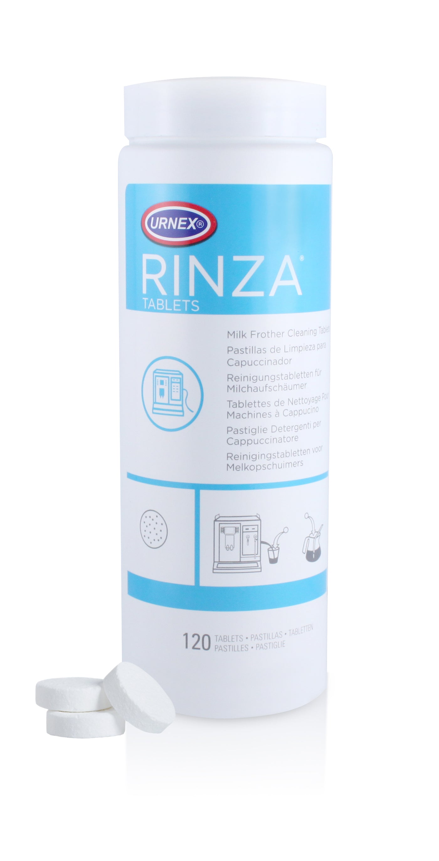 Rinza M61 Milk Cleaning Tablets (Acid) | URNEX UK