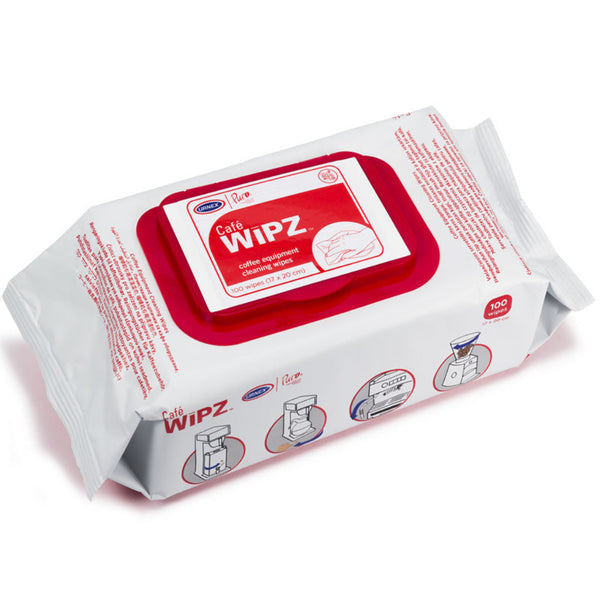 Café Wipz coffee machine cleaning wipes – pack of 100