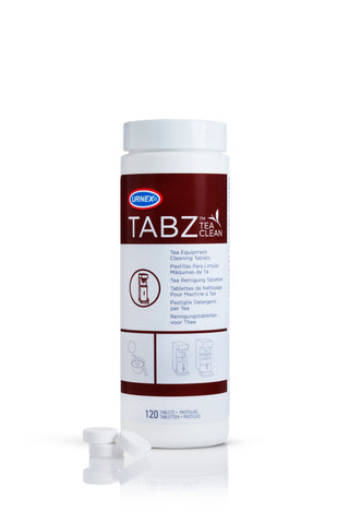 Urnex Tabz tea cleaning tablets 120 tablet tub